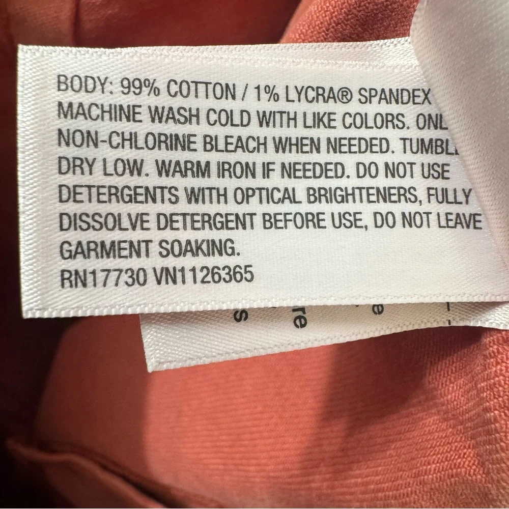 Universal Thread Sailor Wide-Leg Jeans Women’s Size 8 Coral-Red High-Rise Pants - Picture 9 of 13